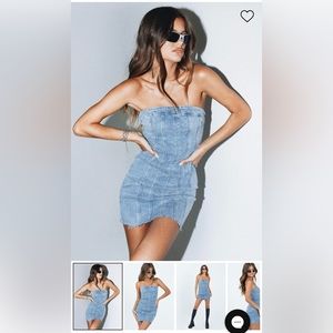 Denim dress